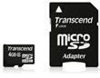 Pam. karta - Transcend 4 GB micro SDHC Class 2 + adaptér