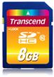 Pam. karta - Transcend 8 GB SDHC Class 10