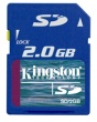 Pam. karta - KINGSTON 2 GB SD, 5/1,5 MB/s , 5MB/s čtení, 1,5 MB/s zápis