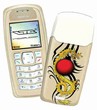 Kryt Nokia 3100 zlatý drak