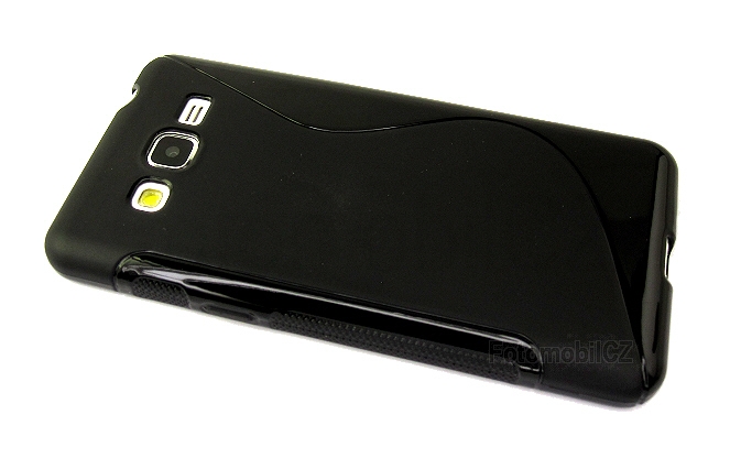 Silikonové černé pouzdro pro Samsung G530 Galaxy Grand Prime