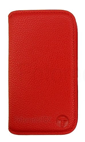 Flipové pouzdro folio knížkové červené pro Sony D2203 Xperia E3