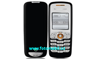 Sony Ericsson kryt Style-Up Soft Black pro SE J230i