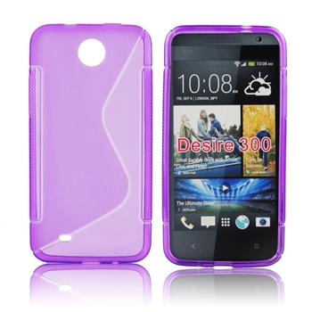 ForCell silkonové pouzdro kryt Lux S Violet pro HTC Desire 300