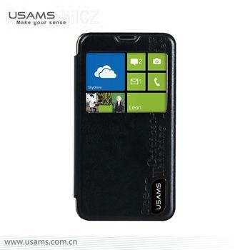 USAMS Merry S-View Pouzdro Black pro Nokia Lumia 530