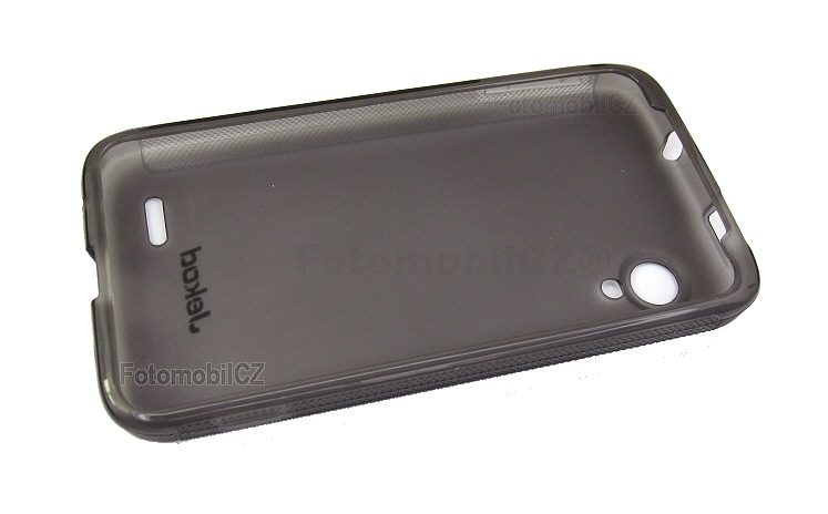 Silikonové pouzdro kryt JEKOD TPU + fólie Black pro Lenovo S720