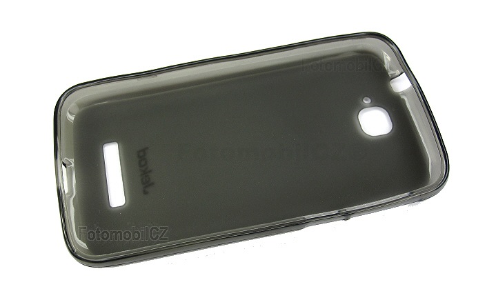 Silikonové pouzdro kryt JEKOD TPU + fólie Black pro Alcatel 7040 One Pop C7
