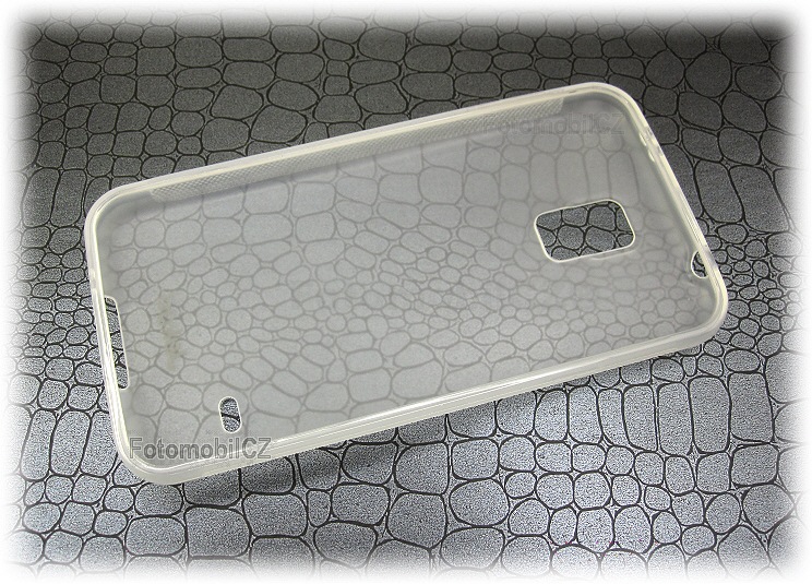 Silikonové pouzdro kryt JEKOD TPU + fólie White pro Samsung G900 Galaxy S5