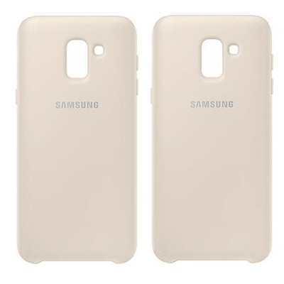 EF-PJ730CFE Samsung Dual Layer Cover GOLD zlatá barva pro Galaxy J7 2017 (EU Blister) - 2 kusy