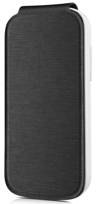 ALCATEL ONETOUCH 4033D POP C3 Flip pouzdro, Wh/Bl