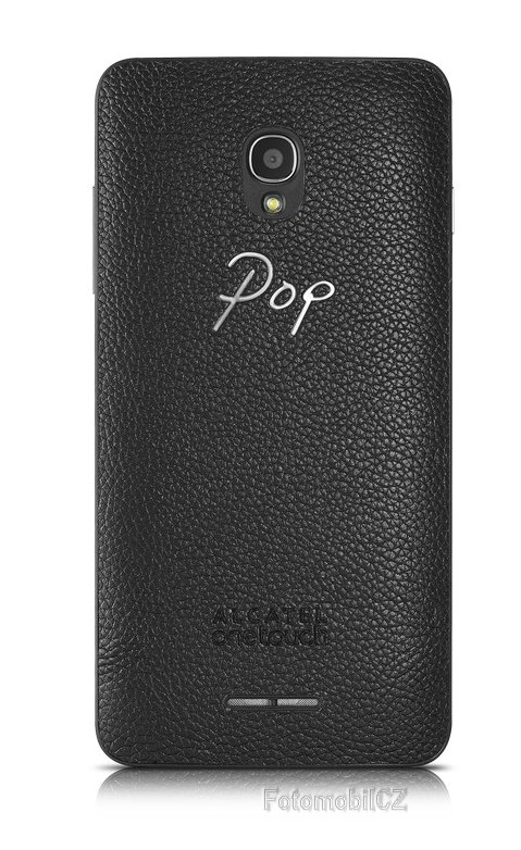 ALCATEL OT-5022D ONETOUCH POP STAR Leather Case, Black