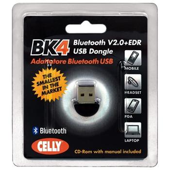 CELLY USB Bluetooth 2.0 + EDR adaptér, 20 m