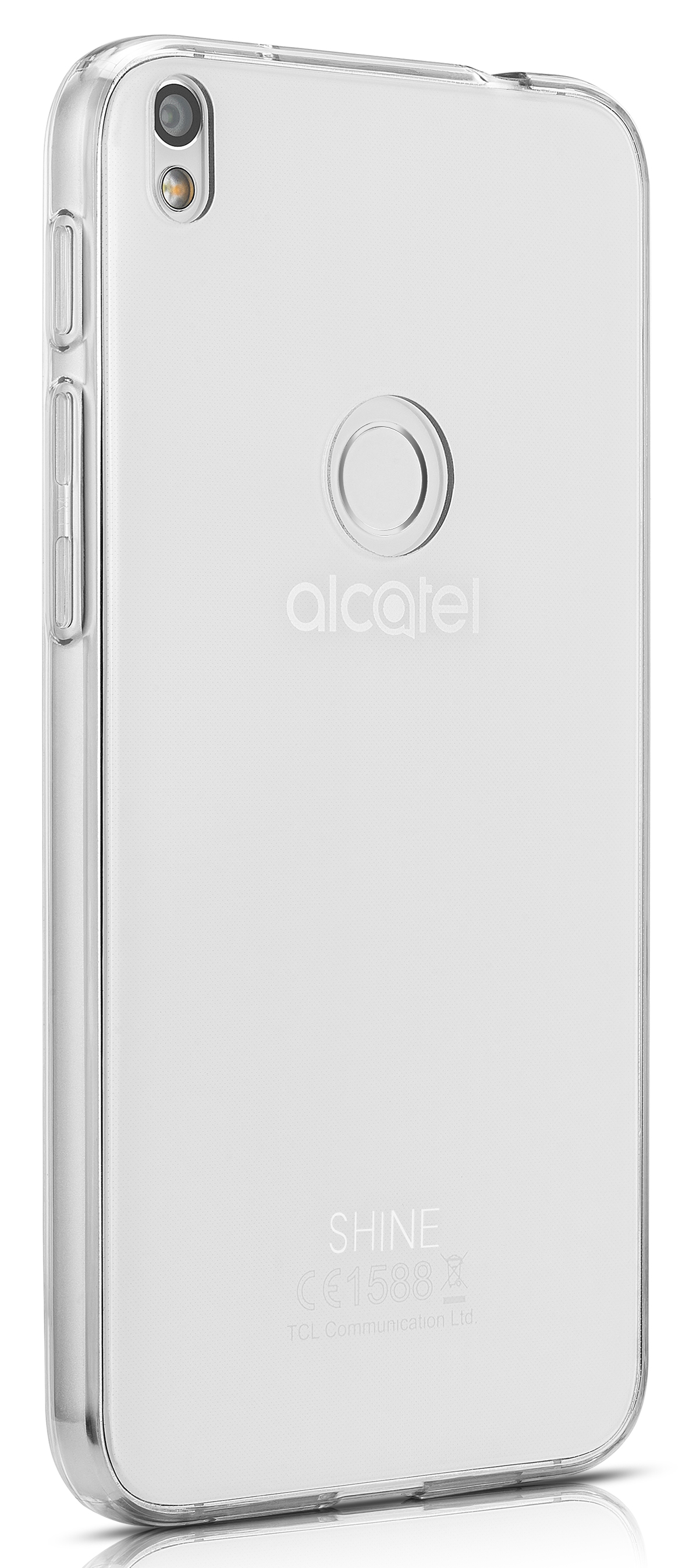 Originální pouzdro Alcatel Shine Lite TPU frame+ PC back, TS5080