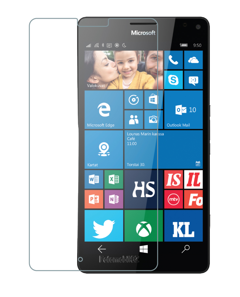 Ochranné tvrzené sklo Azuri Tempered Glass 0,33mm pro Microsoft Lumia 950 XL