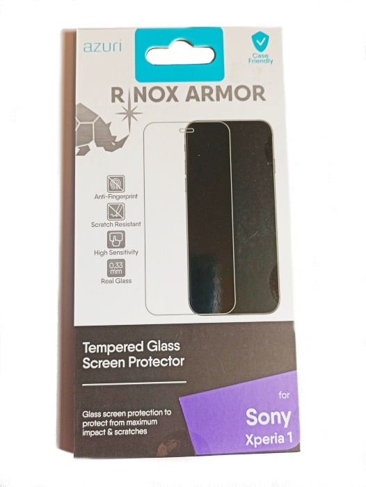 Azuri Tempered Glass 0,33mm Sony Xperia 1