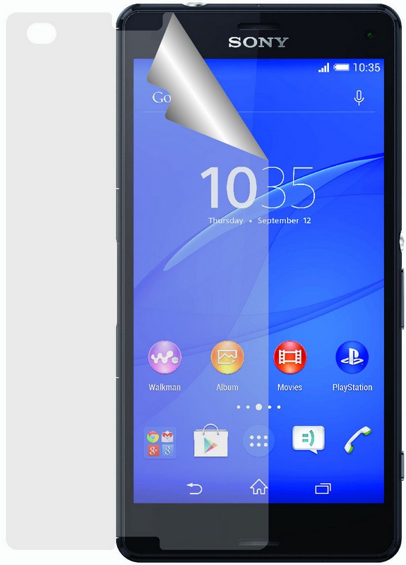2 kusy ochranné fólie na displej Azuri duo screen protector Sony D5803 Xperia Z3 Compact