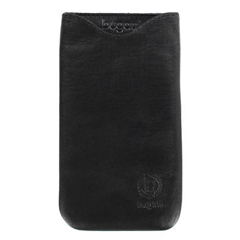 Bugatti Slim Fit Black Kožené Pouzdro pro HTC ONE M8 / M9