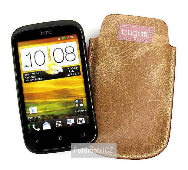 Pouzdro Bugatti pro HTC Desire c