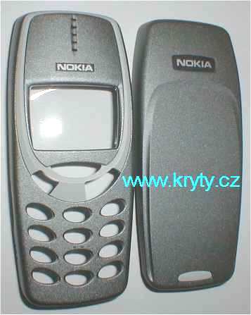 Kryt Nokia 3310 Iceberg Grey šedý originální