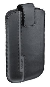 CP-550 Nokia Kožené Pouzdro Universal Black (EU Blister)