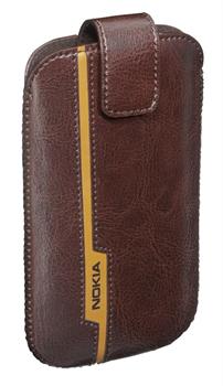 CP-550 Nokia Kožené Pouzdro Universal Brown (EU Blister)