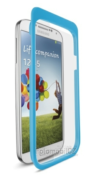 2 kusy fólie CellularLine OK Display Easy Fix + aplikátor Samsung Galaxy S4,
