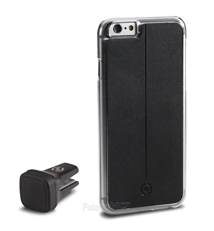 Magnetický držák + kryt CELLY Smart Drive pro iPhone 6 / 6S