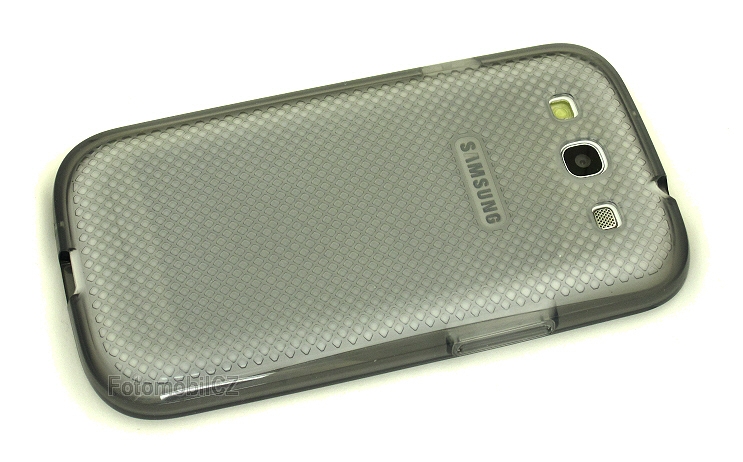 EF-AI930BSE Samsung Silikonové Pouzdro Transparent Black pro i9300 Galaxy S3  (Bulk)