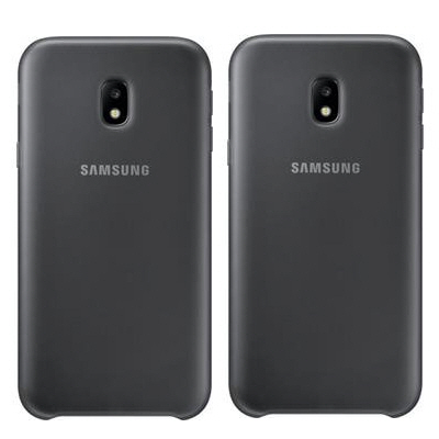 EF-AJ330TBE Samsung Jelly Cover Black pro Galaxy J3 2017 (EU Blister) - 2 kusy