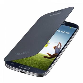 EF-FI950BBE Samsung Flip Pouzdro pro Samsung i9505 Galaxy S4, Black (EU Blister)