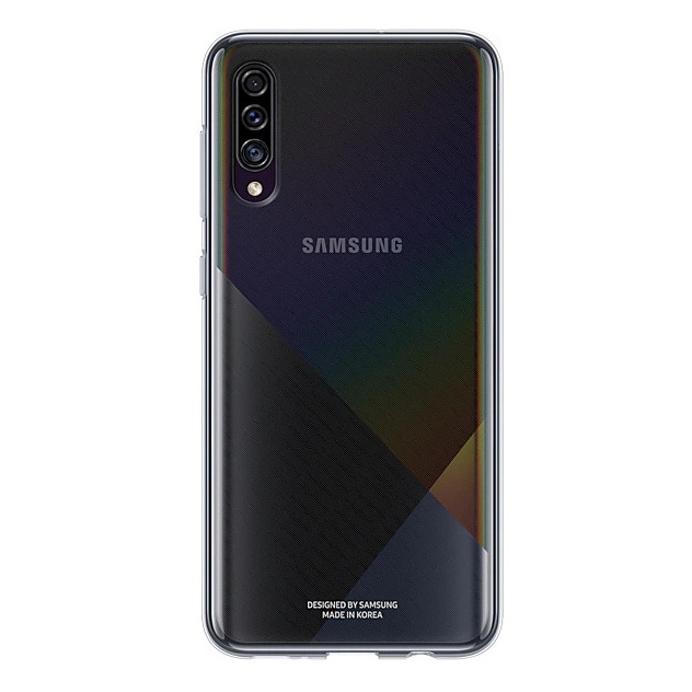 EF-QA307TTE Samsung Clear Cover for Galaxy A50 / A30s Transparent + sklo na displej