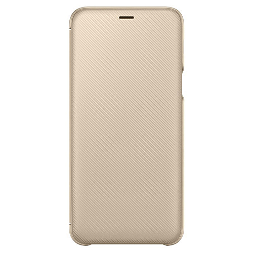 EF-WA605CFE Samsung Flip pouzdro Gold pro Galaxy A6 Plus 2018 (EU Blister)