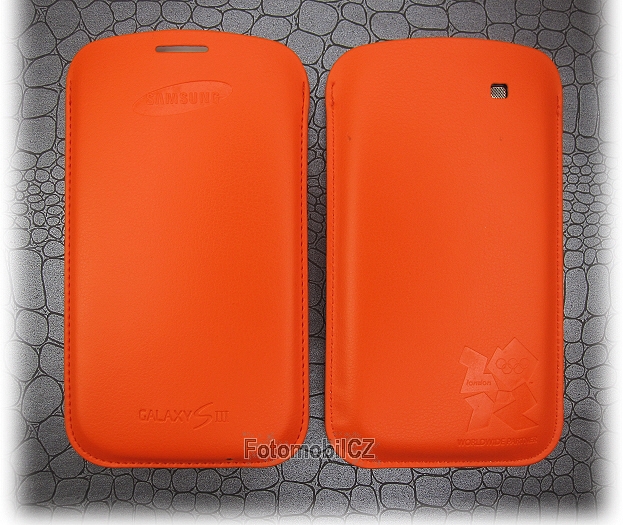 EFC-1G6LOE Samsung Pouzdro pro Galaxy S III i9300 Orange  (Bulk)