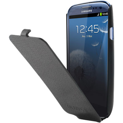 ETUISMGS3B Samsung Original Flip Pouzdro pro Samsung i9300 Galaxy S3 Black (Bulk)