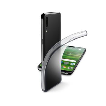 Extratenký silikonový zadní kryt CellularLine Fine pro Huawei P20, bezbarvý