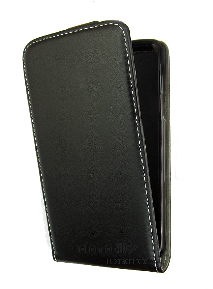 ForCell Slim Flip Flexi Pouzdro Black pro Samsung G360 Galaxy Core Prime
