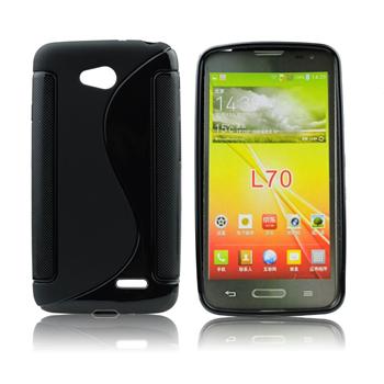 ForCell silkonové pouzdro kryt Lux S Black pro LG L70