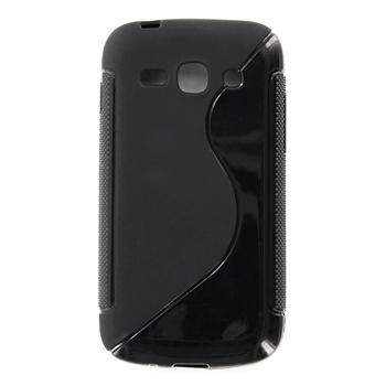 ForCell silkonové pouzdro kryt Lux S Black pro Samsung S7270 Galaxy Ace 3