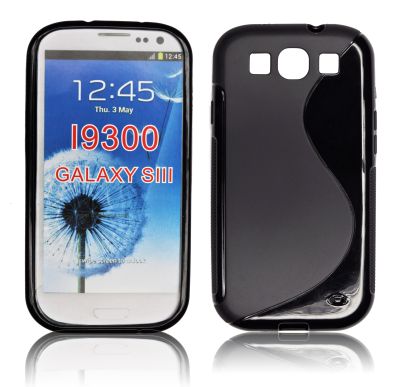 ForCell silkonové pouzdro kryt Lux S Black pro Samsung i9300 Galaxy S3