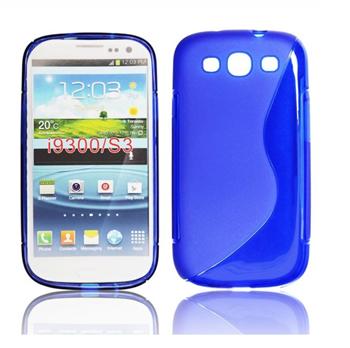 ForCell silkonové pouzdro kryt Lux S Blue pro Samsung i9300