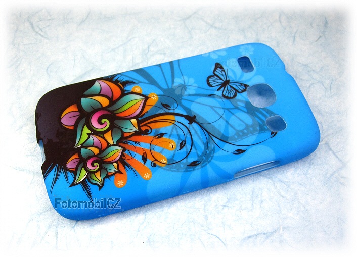 ForCell silkonové pouzdro kryt Lux S Blue vzor1 pro Samsung i8262 Galaxy Core