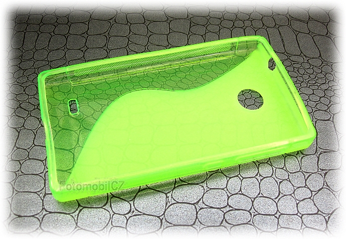 ForCell silkonové pouzdro kryt Lux S Green pro Nokia X