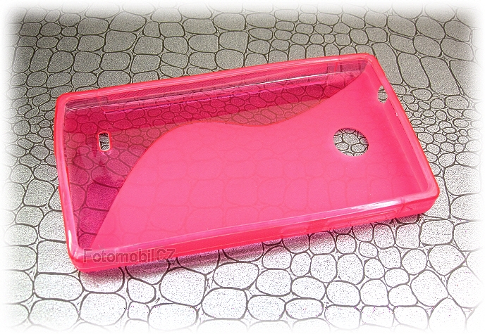 ForCell silkonové pouzdro kryt Lux S PINK růžová barva pro Nokia X