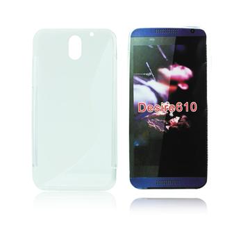 ForCell silkonové pouzdro kryt Lux S Transparent pro HTC Desire 610