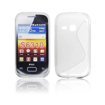 ForCell silkonové pouzdro kryt Lux S Transparent pro Samsung S6310 Galaxy Young