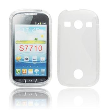 ForCell silkonové pouzdro kryt Lux S Transparent pro Samsung S7710 Xcover 2