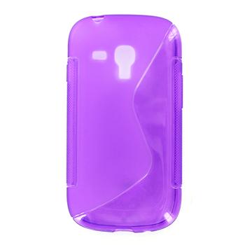 ForCell silkonové pouzdro kryt Lux S Violet pro Samsung i8190 S3 mini