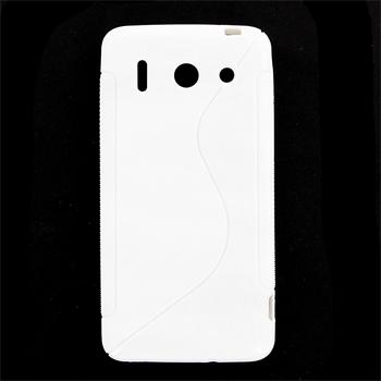 ForCell silkonové pouzdro kryt Lux S White pro Huawei Ascend G510