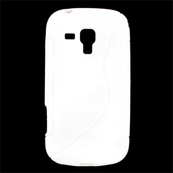 ForCell silkonové pouzdro kryt Lux S White pro Samsung S7560, S7562, S7580, S7582 Galaxy Trend