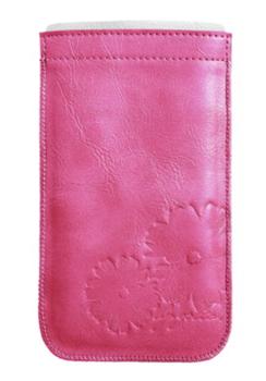GOLLA pouzdro (typ kapsa) XXL, Lea, růžová pro IPhone 5, 5S